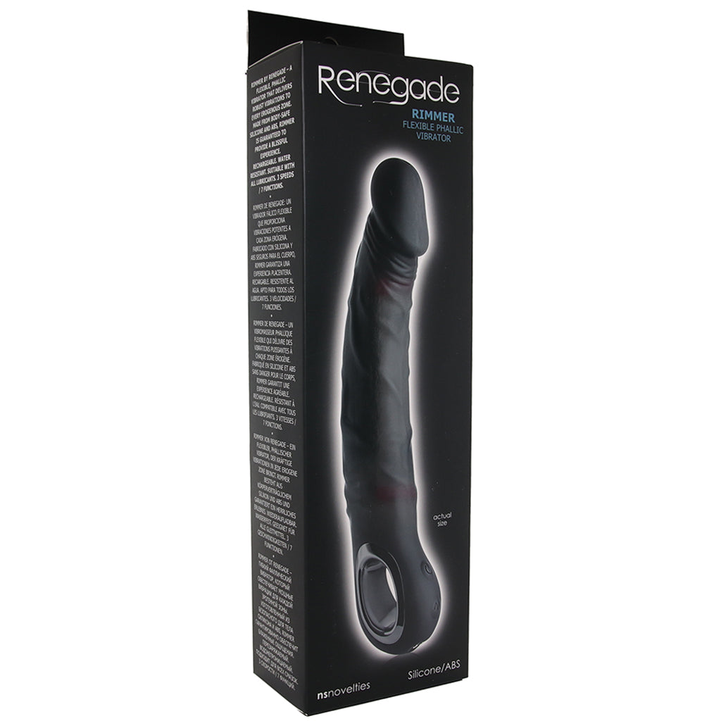 Renegade Rimmer Flexible Phallic Vibrator - Tophatter's Adult Sex Toys Online Vibrators > Realistic Vibrator Dildos - Tophatter Daily Deals