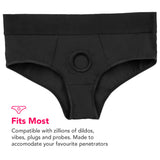 Her Royal Harness Backless Brief /M Dildo Sex Toys > Strap-On and Harnesses - Tophatter Daily Deals