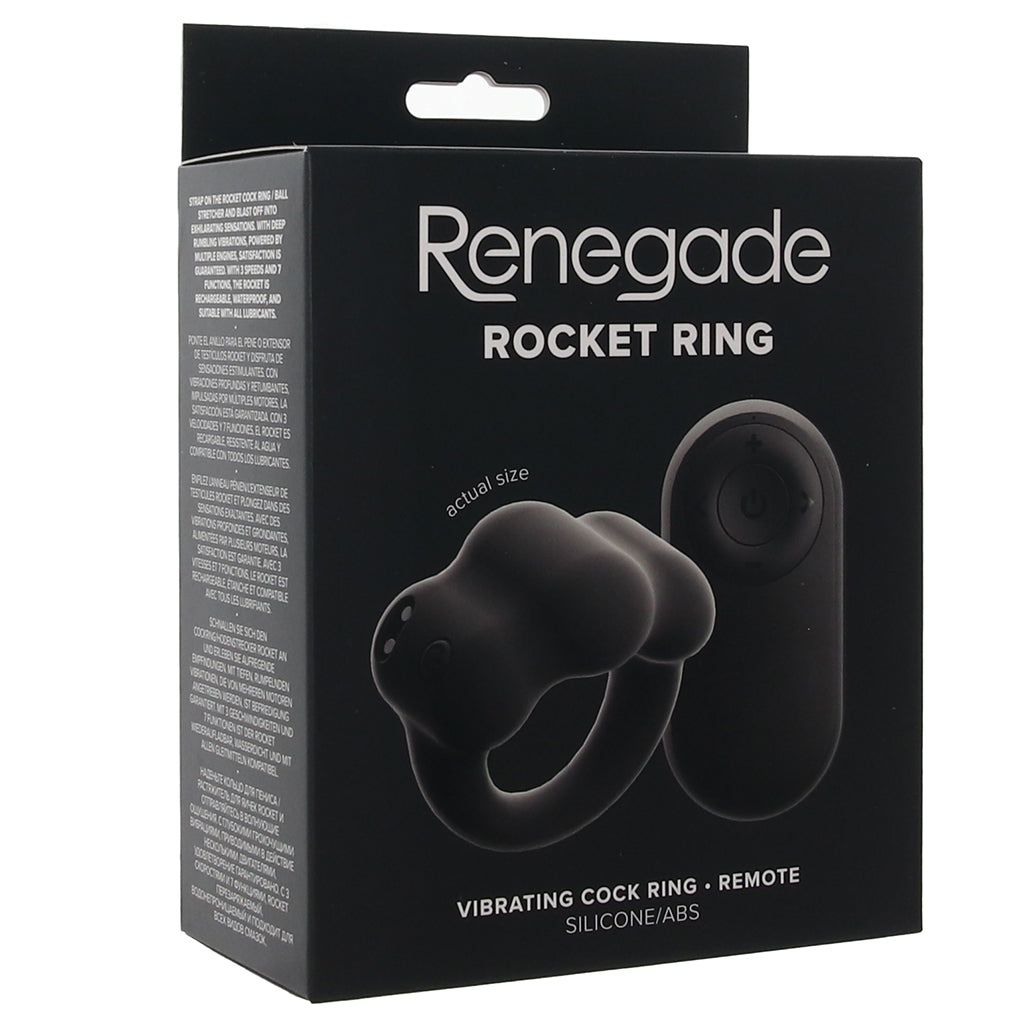 Renegade Vibrating Rocket Ring - Tophatter's Vibrator Deals Online Cock Rings - Tophatter Daily Deals