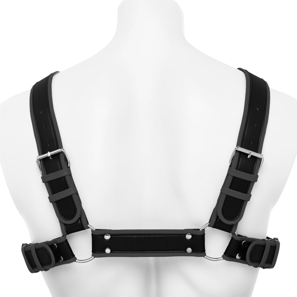 Master Series Alpha Pup Bulldog Harness in Black Bondage and Fetish > Men's Bondage Wear - Tophatter Daily Deals