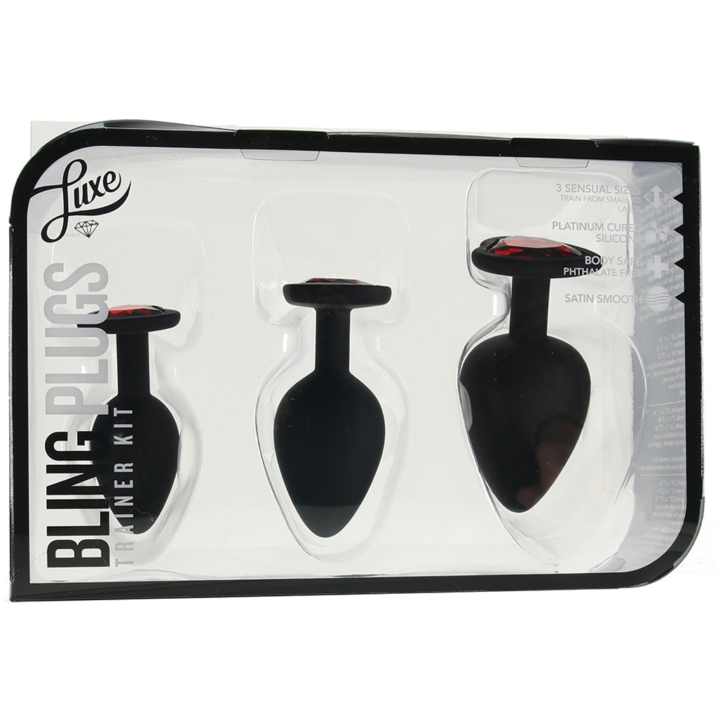 Luxe Bling Butt Plug Kit Anal Sex Toys > Butt Plugs - Tophatter Daily Deals