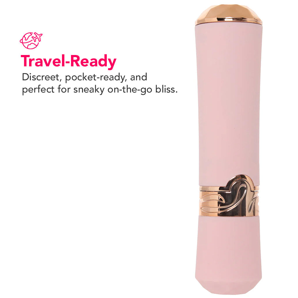 Loveline Dahlia Lipstick Vibe Vibrators > Clitoral Stimulators - Tophatter Daily Deals