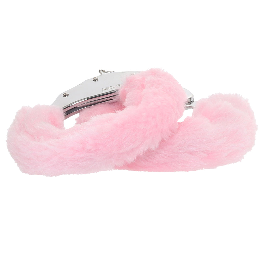 Tempasia Beginner Fuzzy Cuffs in Pink Bondage and Fetish > Wrist and Ankle Cuffs - Tophatter Daily Deals