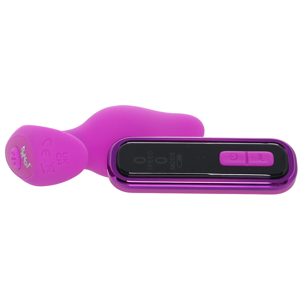 Bang! Vibrating Butt Plug with Digital Remote Anal Sex Toys > Butt Plugs - Tophatter Daily Deals