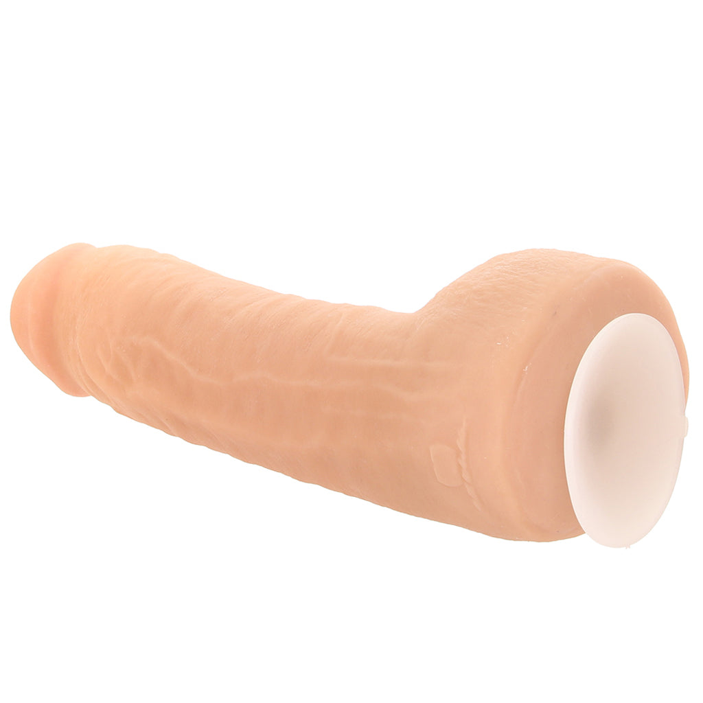 The Realistic Hung 12 Inch Cock with Balls in Vanilla - Tophatter's Adult Sex Toys Online Dildo Sex Toys > Realistic Dildos - Tophatter Daily Deals