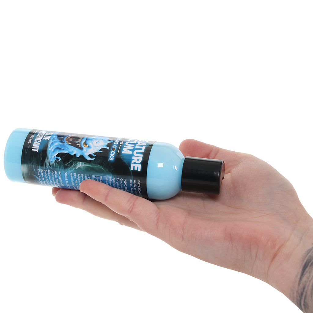 Creature Cum Water-Based Blue Lube in 4oz/118ml - Tophatter's Adult Sex Toys Online Shop by Brand > Creature Cocks - Tophatter Daily Deals
