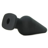 All About Anal Seamless Silicone 6 Inch Butt Plug in Black - Tophatter's Adult Sex Toys Online Clearance - Tophatter Daily Deals