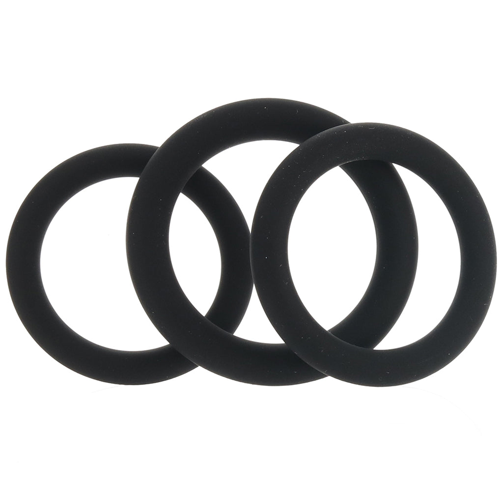 Renegade 3 Piece Slim Rings Cock Rings - Tophatter Daily Deals