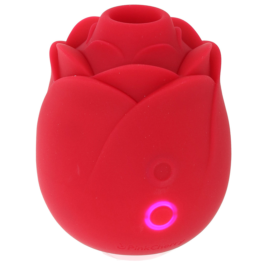 PinkCherry Rose Vibrator 2.0 - 10 Modes Pleasure Air Clitoral Suction Stimulator Vibrators > Clitoral Stimulators - Tophatter Daily Deals