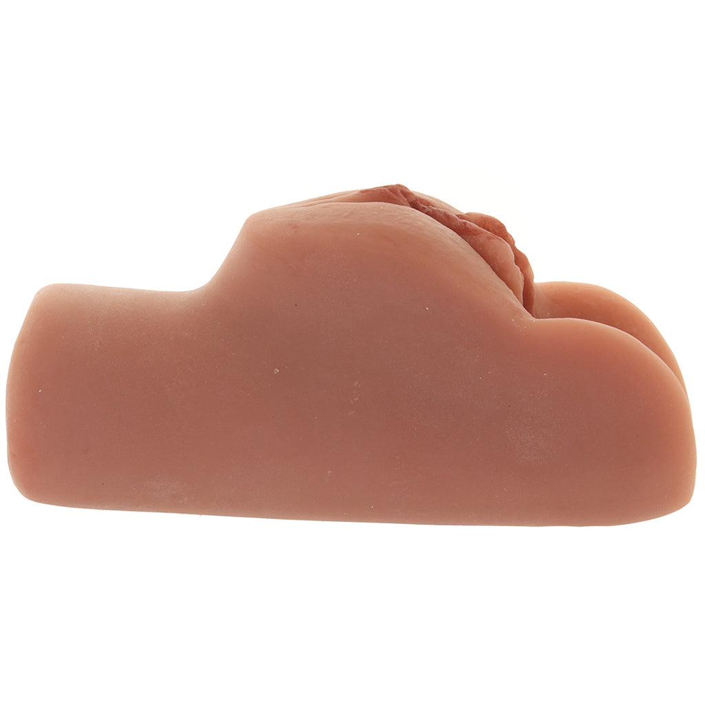 PDX Plus Perfect Pussy Double Stroker in Tan Male Masturbators > Pocket Strokers - Tophatter Daily Deals