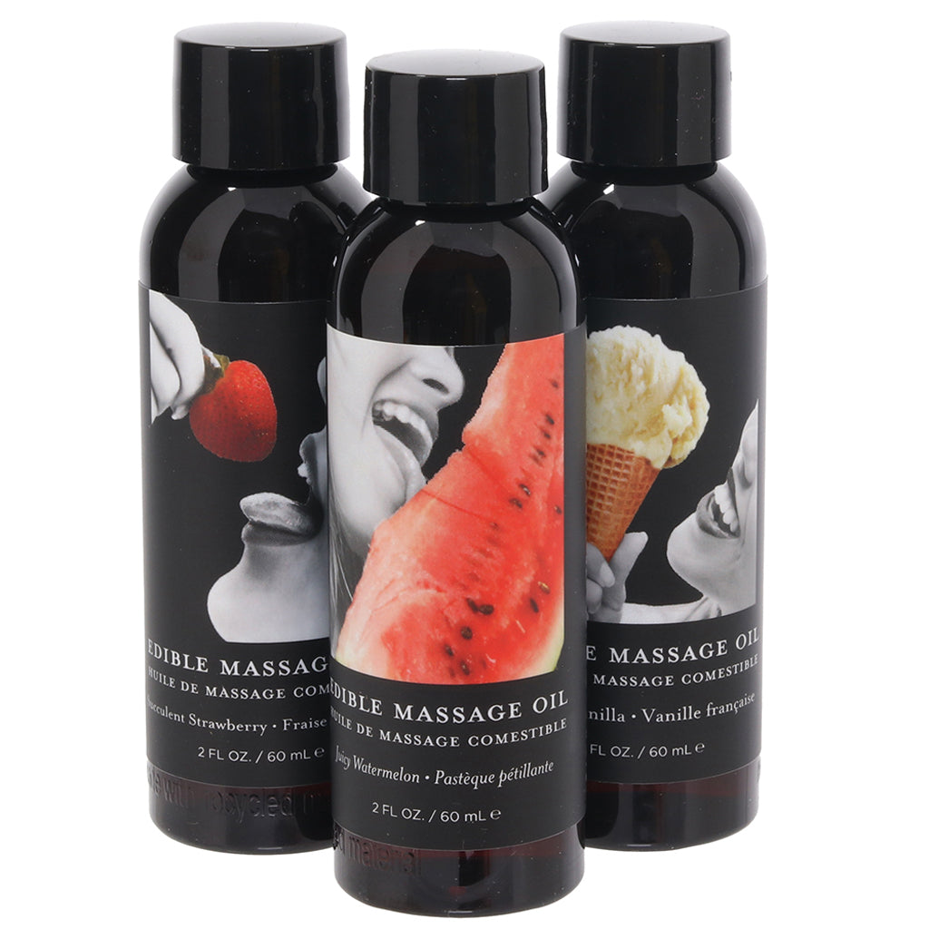 Hempseed Edible Massage Oil Gift Set - Tophatter's Adult Products Sensual Love > Massage - Tophatter Daily Deals