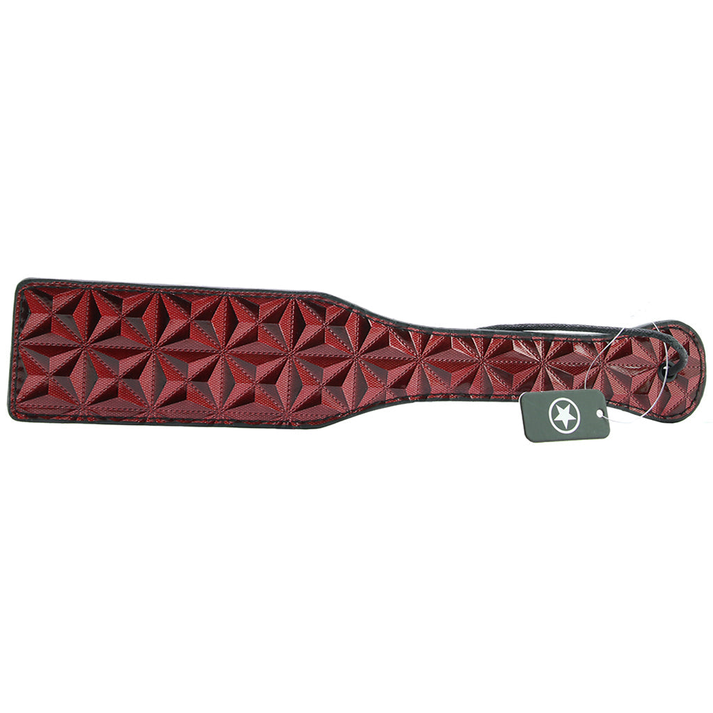 Ouch! Luxury Paddle in Burgundy - Tophatter's Adult Products Bondage and Fetish > Whips and Crops - Tophatter Daily Deals
