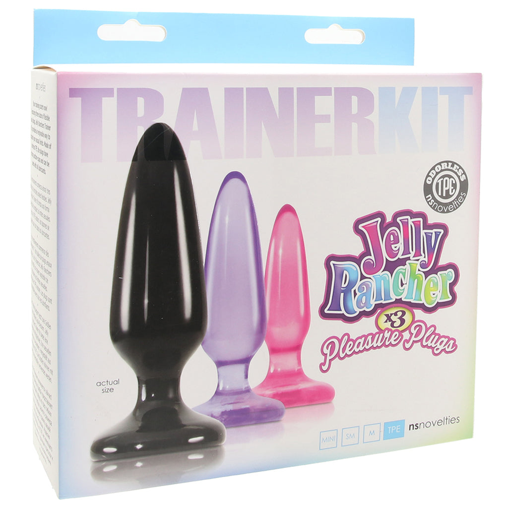 Jelly Rancher Anal Trainer Pleasure Plugs Kit - Tophatter's Adult Products Anal Sex Toys > Anal Starter Toys - Tophatter Daily Deals