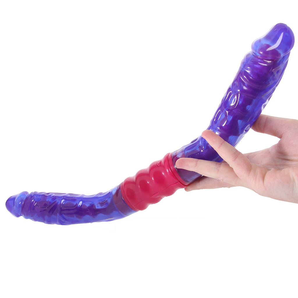 Dual Vibrating Flexi-Dildo Dildo Sex Toys > Double Ended Dildos - Tophatter Daily Deals