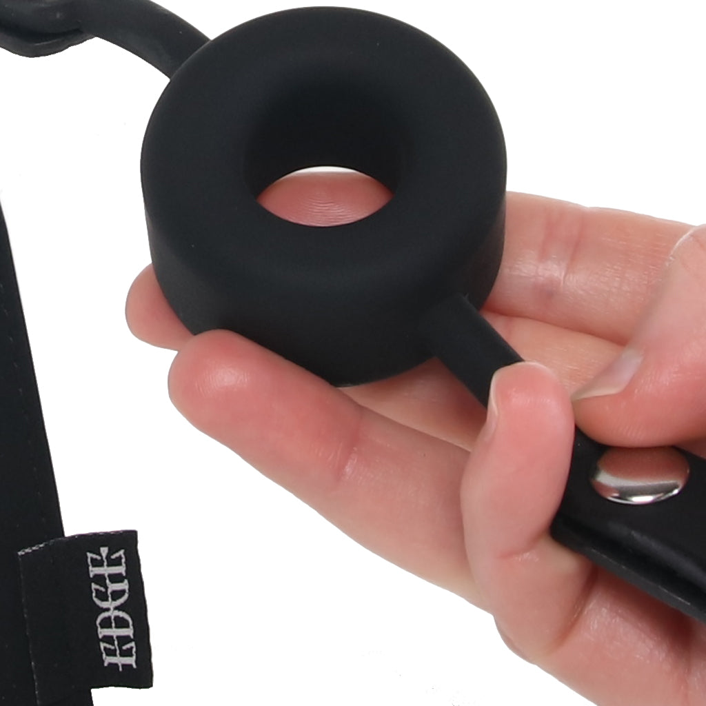 Edge Silicone Ring Gag Bondage and Fetish > Ball Gags & Mouth Restraints - Tophatter Daily Deals