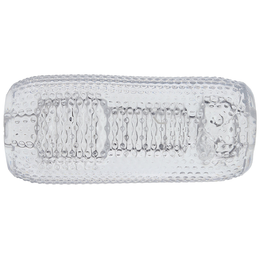 Royce Crystal Masturbator in Clear - Tophatter's Adult Products Male Masturbators > Pocket Strokers - Tophatter Daily Deals