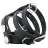 Blue Line Double Cock and Ball Strap with Leash Lead Bondage and Fetish > Cock and Ball Devices - Tophatter Daily Deals