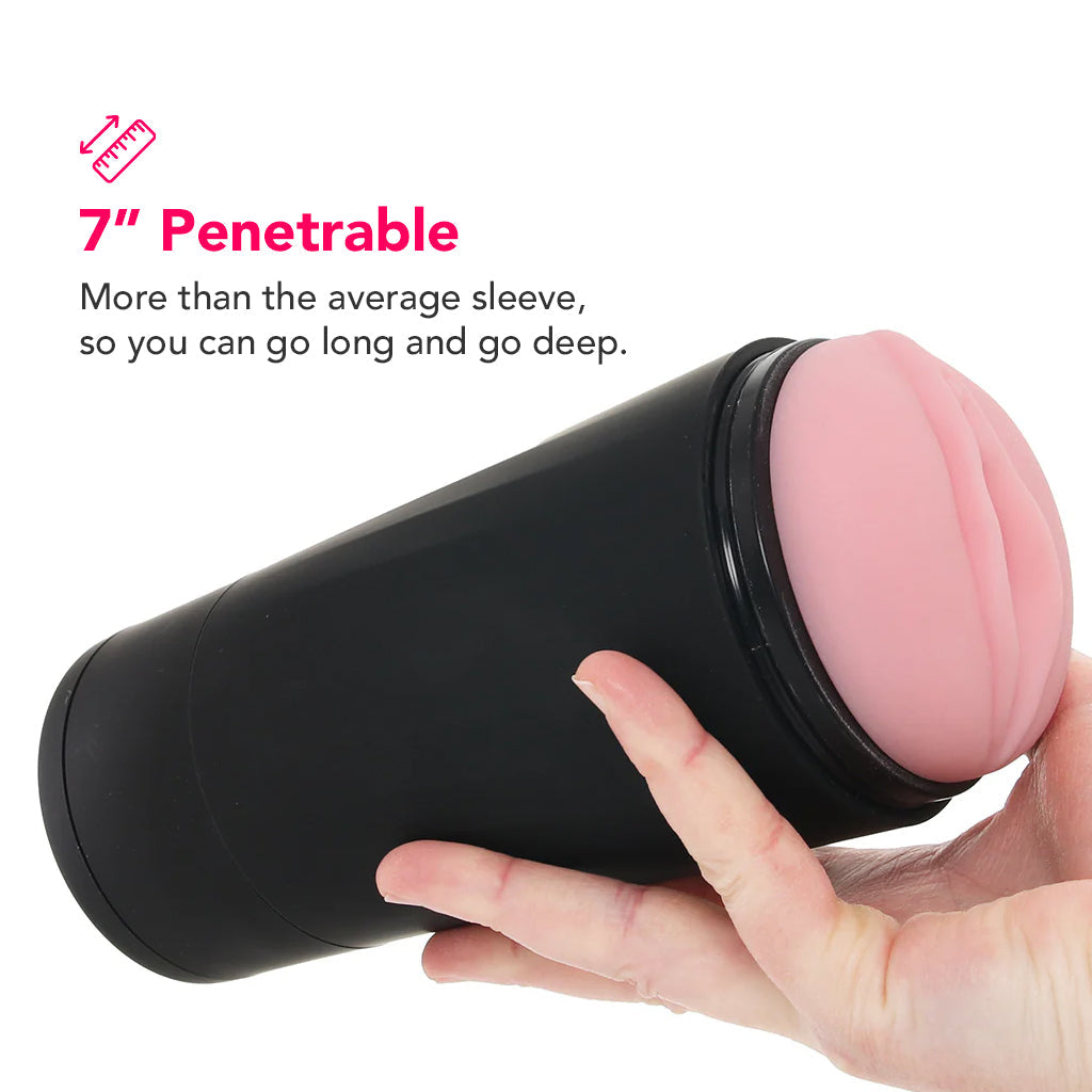PinkCherry Realistic Discreet Male Stroker - Tophatter's Adult Products Male Masturbators > Self-Contained Strokers - Tophatter Daily Deals