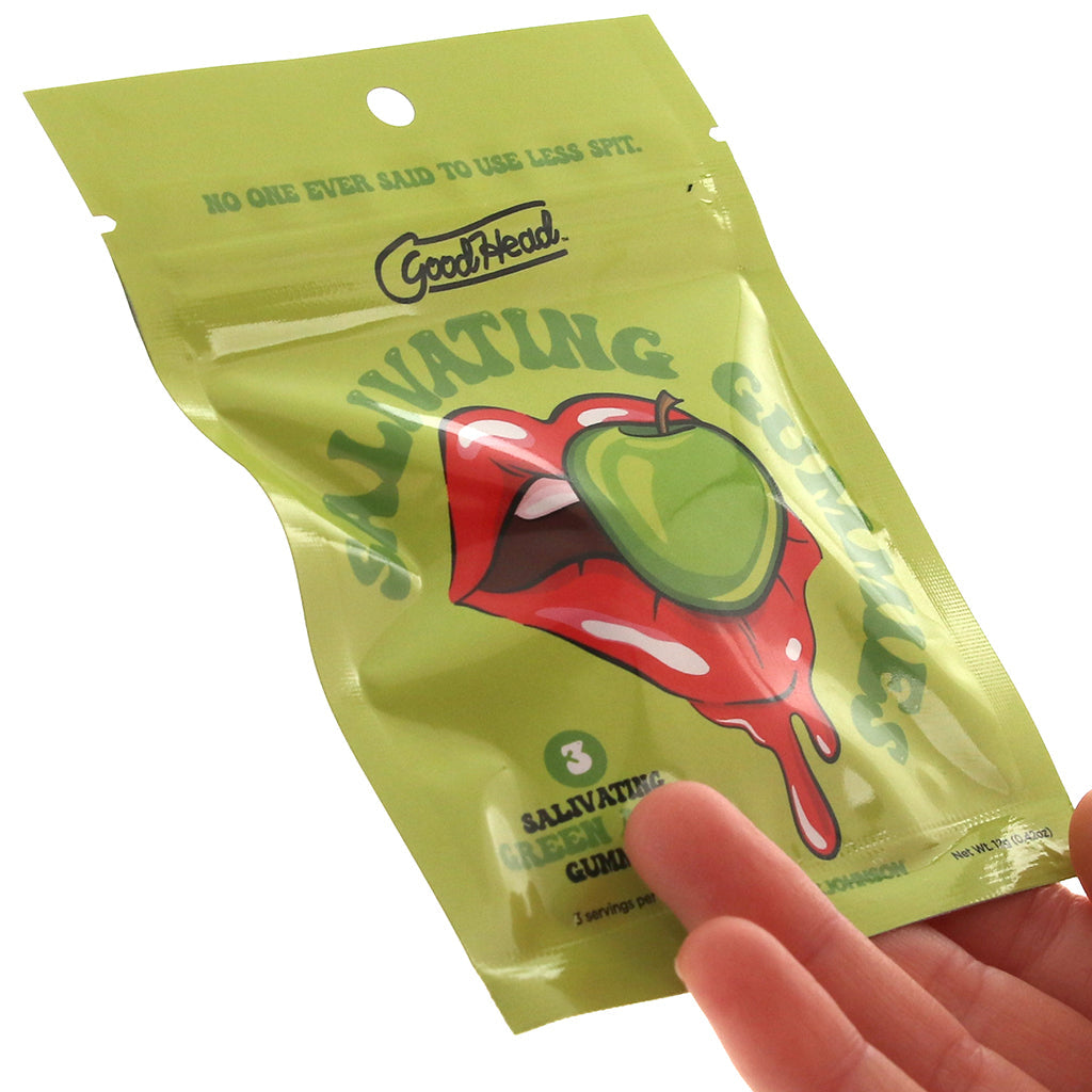 GoodHead Salivating Gummies in Green Apple Sweet Treats - Tophatter Daily Deals