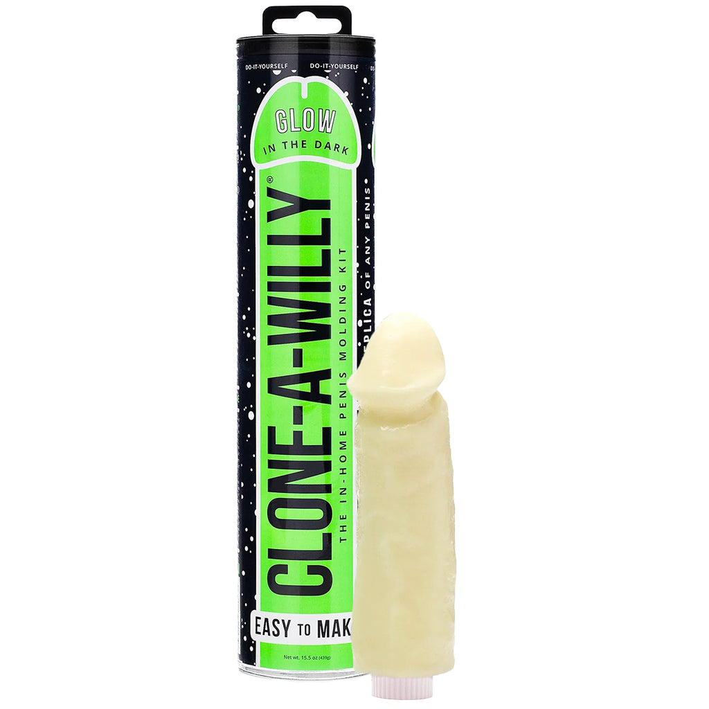 Clone-A-Willy Vibrator Kit in Glow in the Dark Dildo Sex Toys > Realistic Dildos - Tophatter Daily Deals
