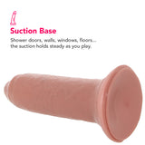 King Cock 6 Inch Slide-Skin Uncut Cock in Vanilla Dildo Sex Toys > Realistic Dildos - Tophatter Daily Deals