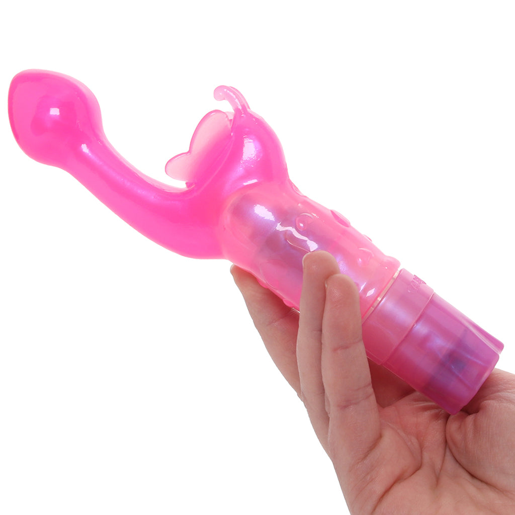 Butterfly Kiss Vibe in Pink - Tophatter's Adult Products Vibrators > G-Spot Vibrators - Tophatter Daily Deals