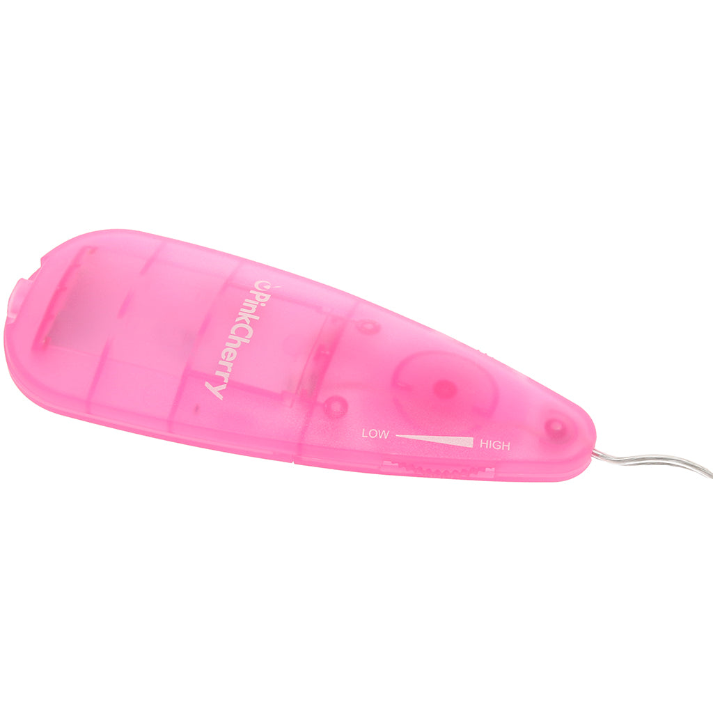 PinkCherry Slim Teardrop Bullet Vibrator in Pink Vibrators > Bullet and Egg Vibrators - Tophatter Daily Deals
