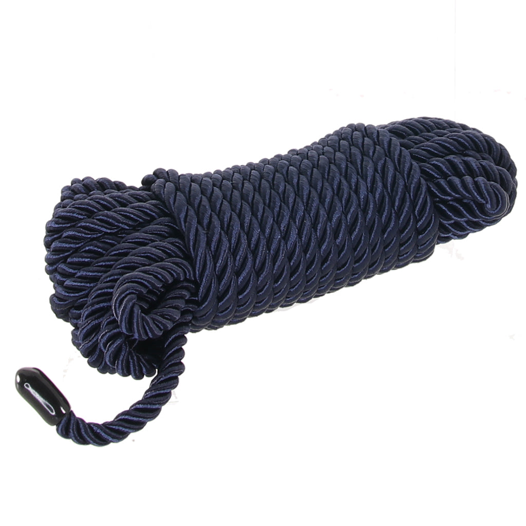 Bondage Couture Satin Rope in Blue Bondage and Fetish > Restraints - Tophatter Daily Deals