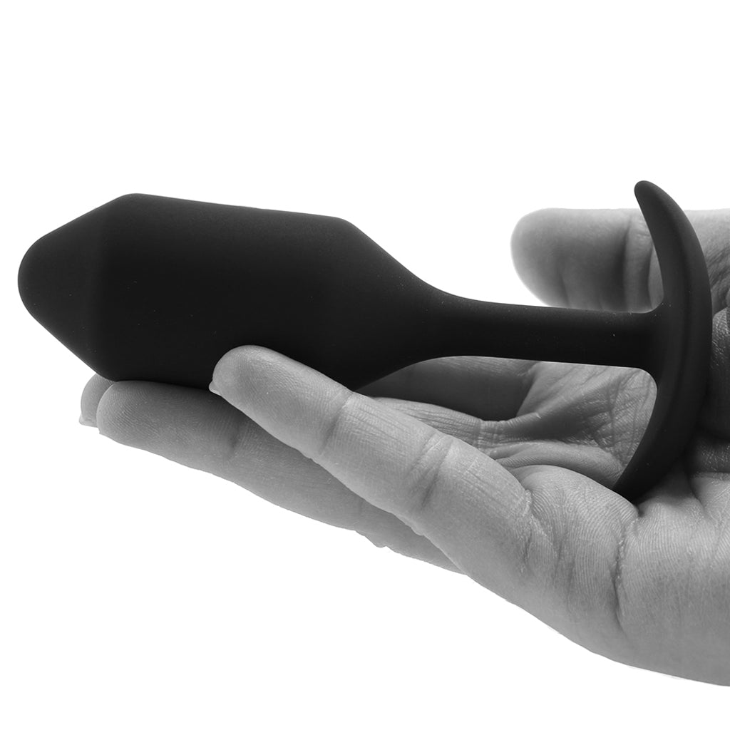 Snug Plug 2 Weighted Silicone Butt Plug Anal Sex Toys > Butt Plugs - Tophatter Daily Deals