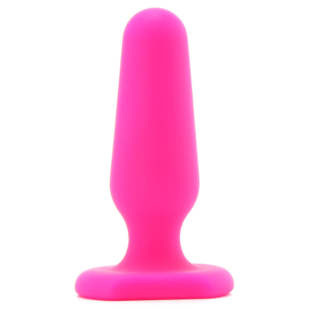 All About Anal Seamless Silicone 3 Inch Butt Plug in Pink - Tophatter's Adult Sex Toys Online Anal Sex Toys > Anal Beads - Tophatter Daily Deals