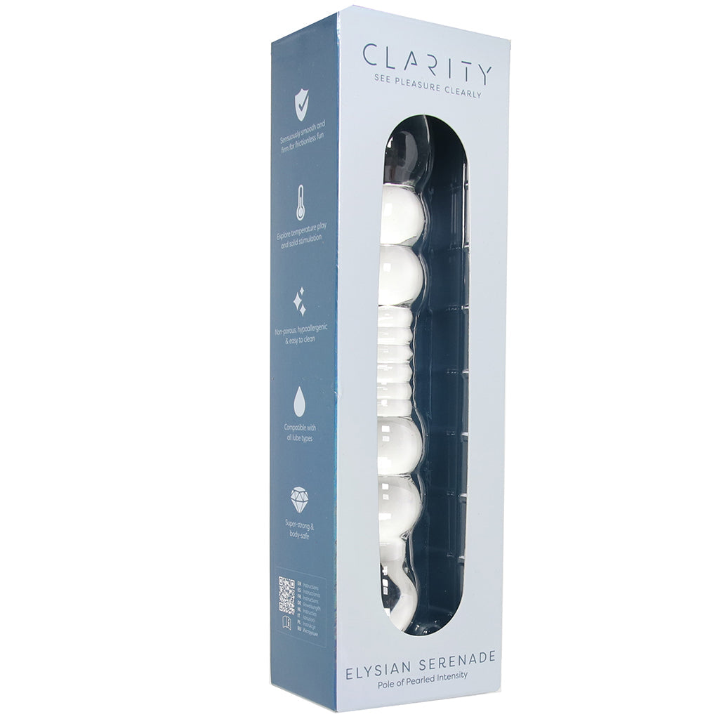 Clarity Elysian Serenade Glass Dildo Dildo Sex Toys > Pyrex Glass Dildos - Tophatter Daily Deals