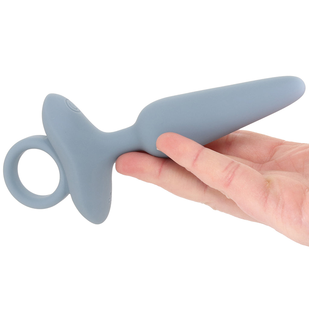 Renegade Maverick Vibrating Butt Plug in Grey - Tophatter's Adult Sex Toys Online Anal Sex Toys > Butt Plugs - Tophatter Daily Deals