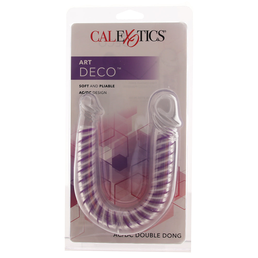 Art Deco AC/DC Double Dildo Dildo Sex Toys > Double Ended Dildos - Tophatter Daily Deals