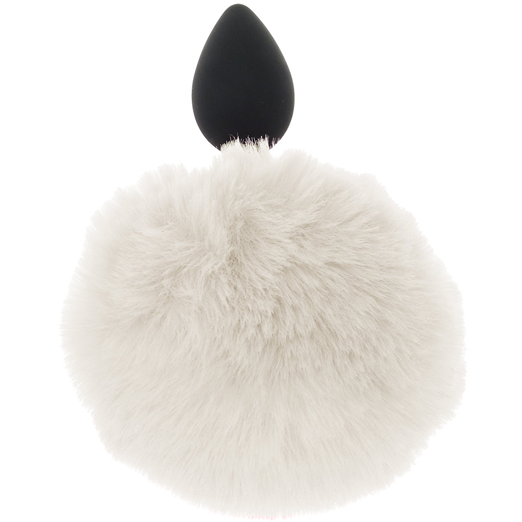 Tailz Fluffy Bunny Tail Silicone Plug in White Anal Sex Toys > Butt Plugs - Tophatter Daily Deals