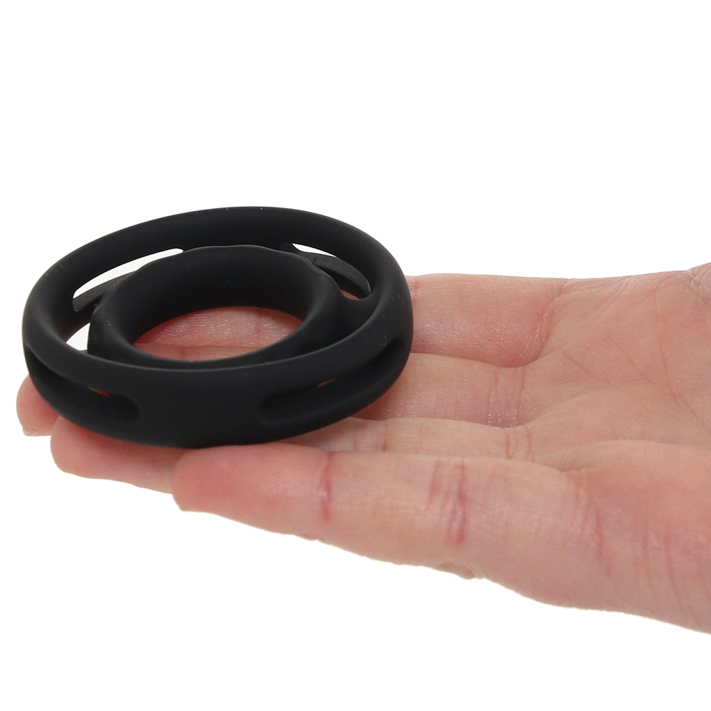 LEVELZ Classic Grooved Cock & Ball Ring Cock Rings - Tophatter Daily Deals
