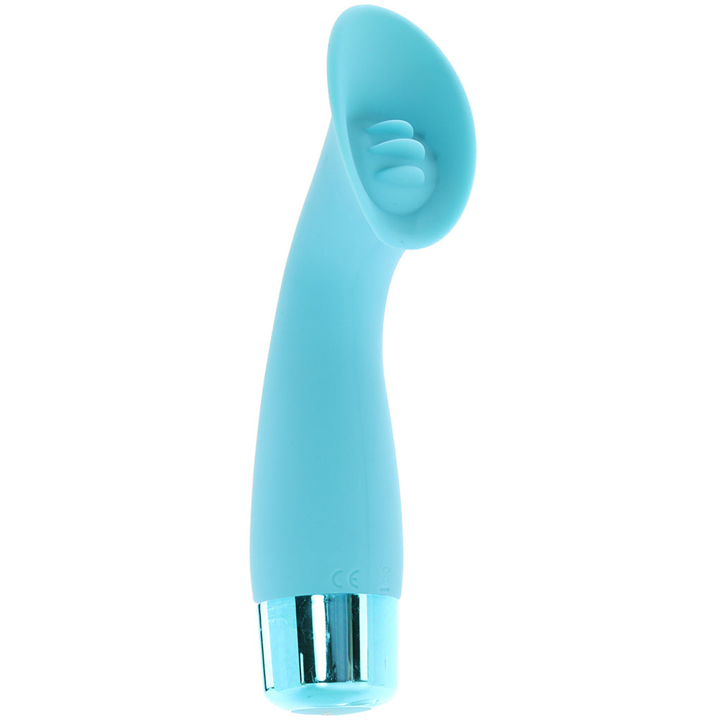 Eden Silicone Climaxer Vibe in Teal Vibrators > Clitoral Stimulators - Tophatter Daily Deals