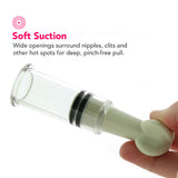 Pumped Small Nipple Suction Set in Clear Bondage and Fetish > Nipple Stimulators & Clamps - Tophatter Daily Deals