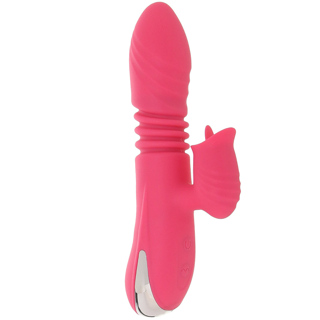 Intruder Heat-Up Thruster & Licking Rabbit Vibe Vibrators > Rabbit Vibrators - Tophatter Daily Deals