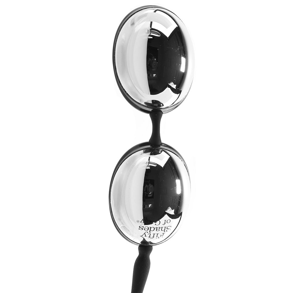 Inner Goddess Silver Jiggle Balls - Tophatter's Adult Products Kegel, Ben Wa and Pelvic Health Tools - Tophatter Daily Deals