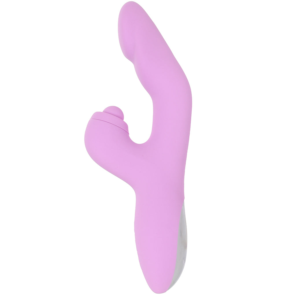 Goddess Heat-Up Tapping Rabbit Vibe in Lavender Vibrators > Rabbit Vibrators - Tophatter Daily Deals