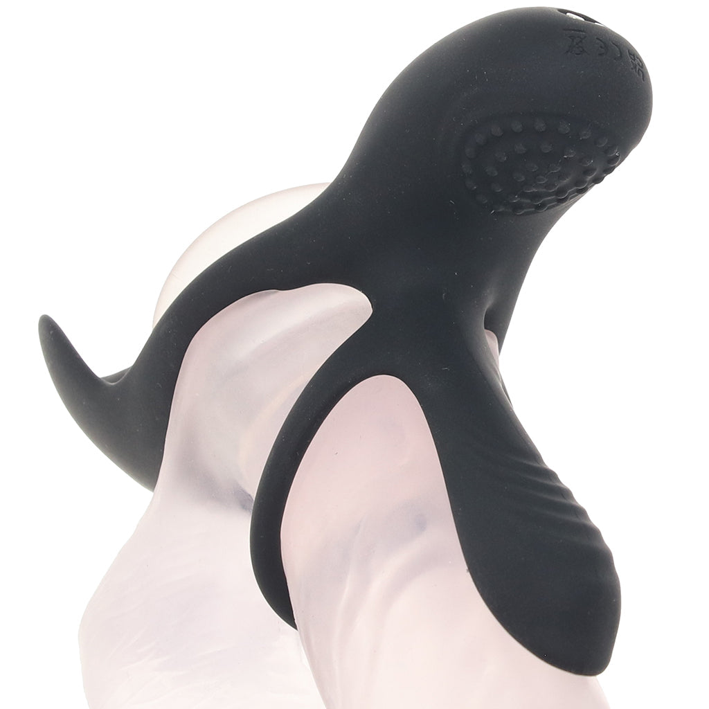 LEVELZ Triple Motor Cock Ring Stimulator Cock Rings - Tophatter Daily Deals