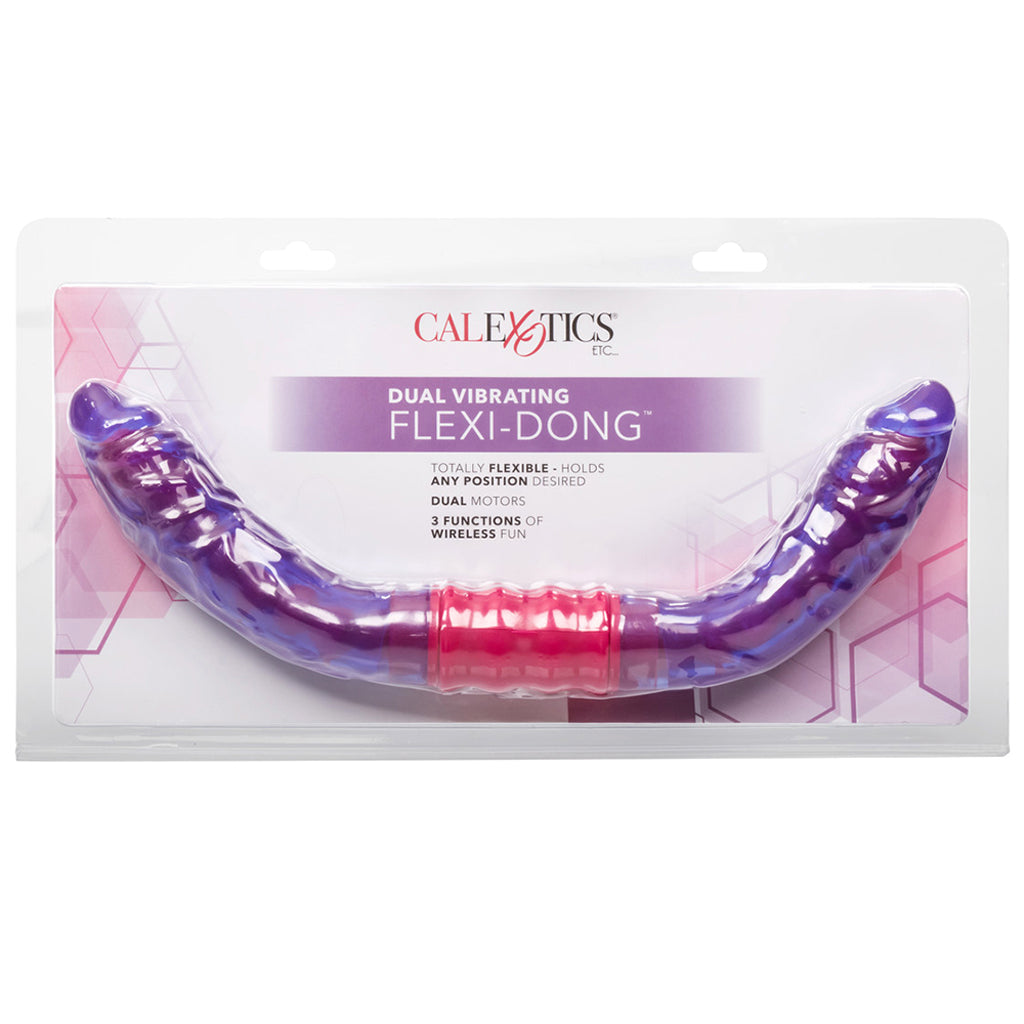 Dual Vibrating Flexi-Dildo Dildo Sex Toys > Double Ended Dildos - Tophatter Daily Deals