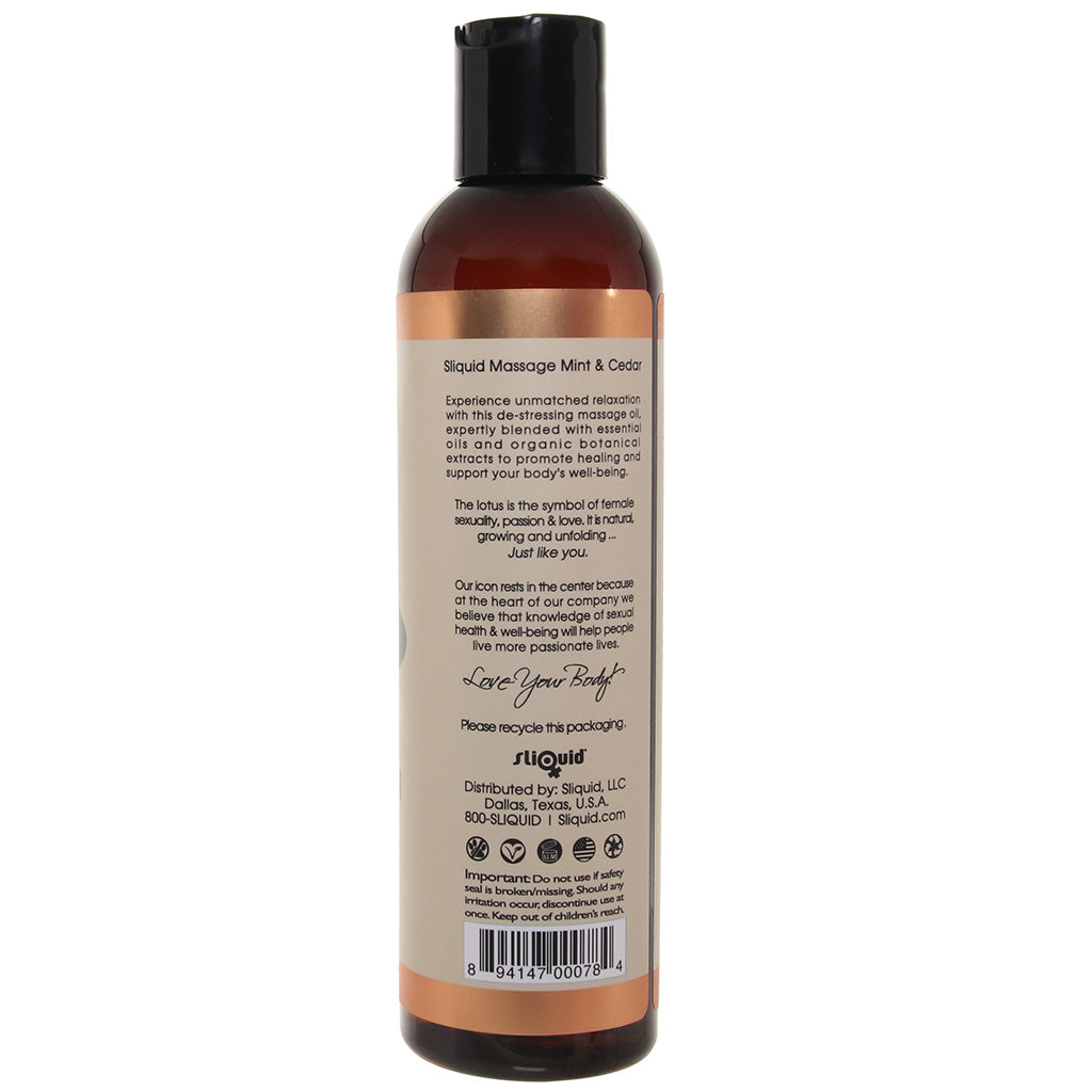 Balance Massage Oil 8.5oz/255ml in Mint & Cedar Lubes and Lotions > Erotic Massage Oils - Tophatter Daily Deals