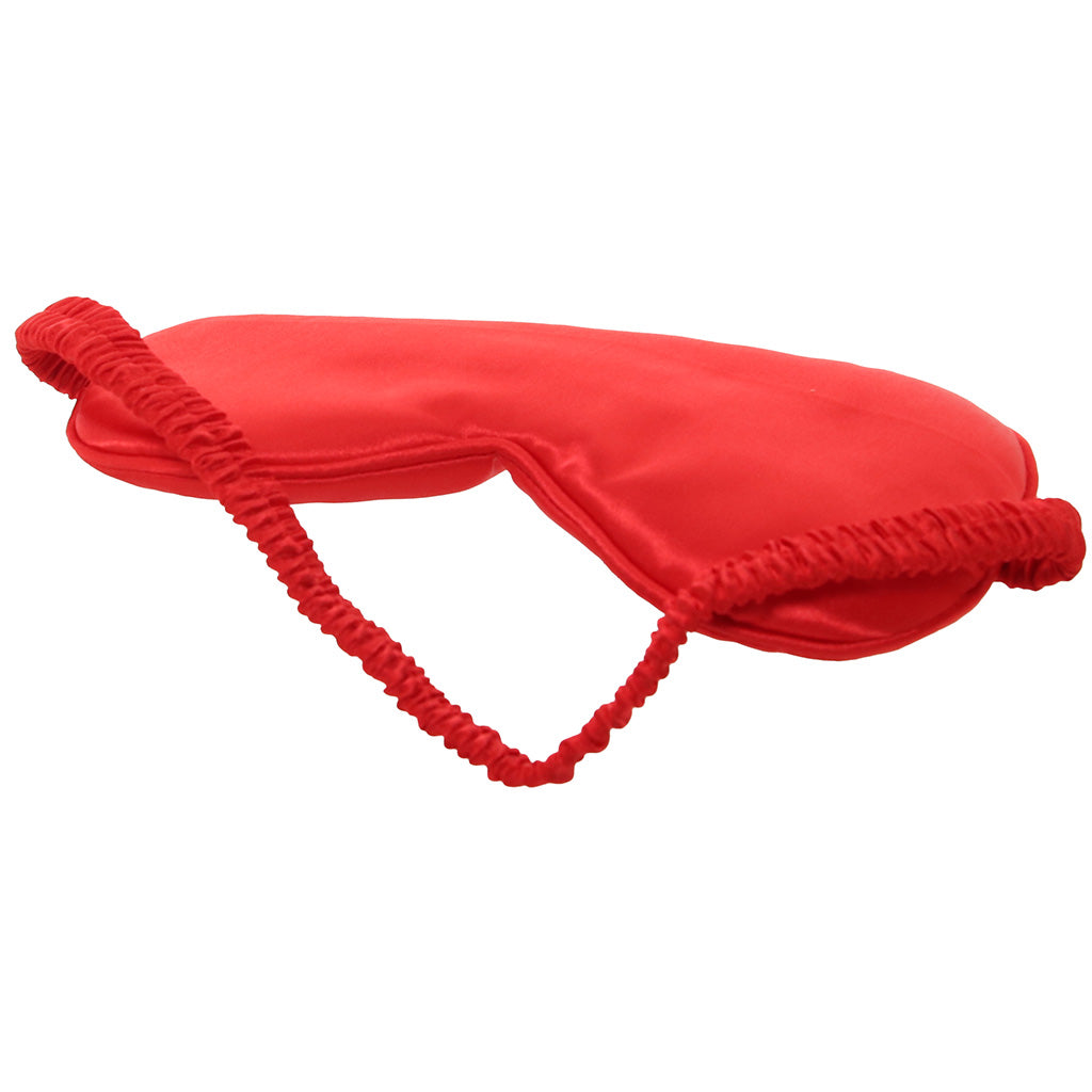 Ouch! Satin Blindfold in Red Bondage and Fetish > Pleasure Masks and Dress Up Play - Tophatter Daily Deals