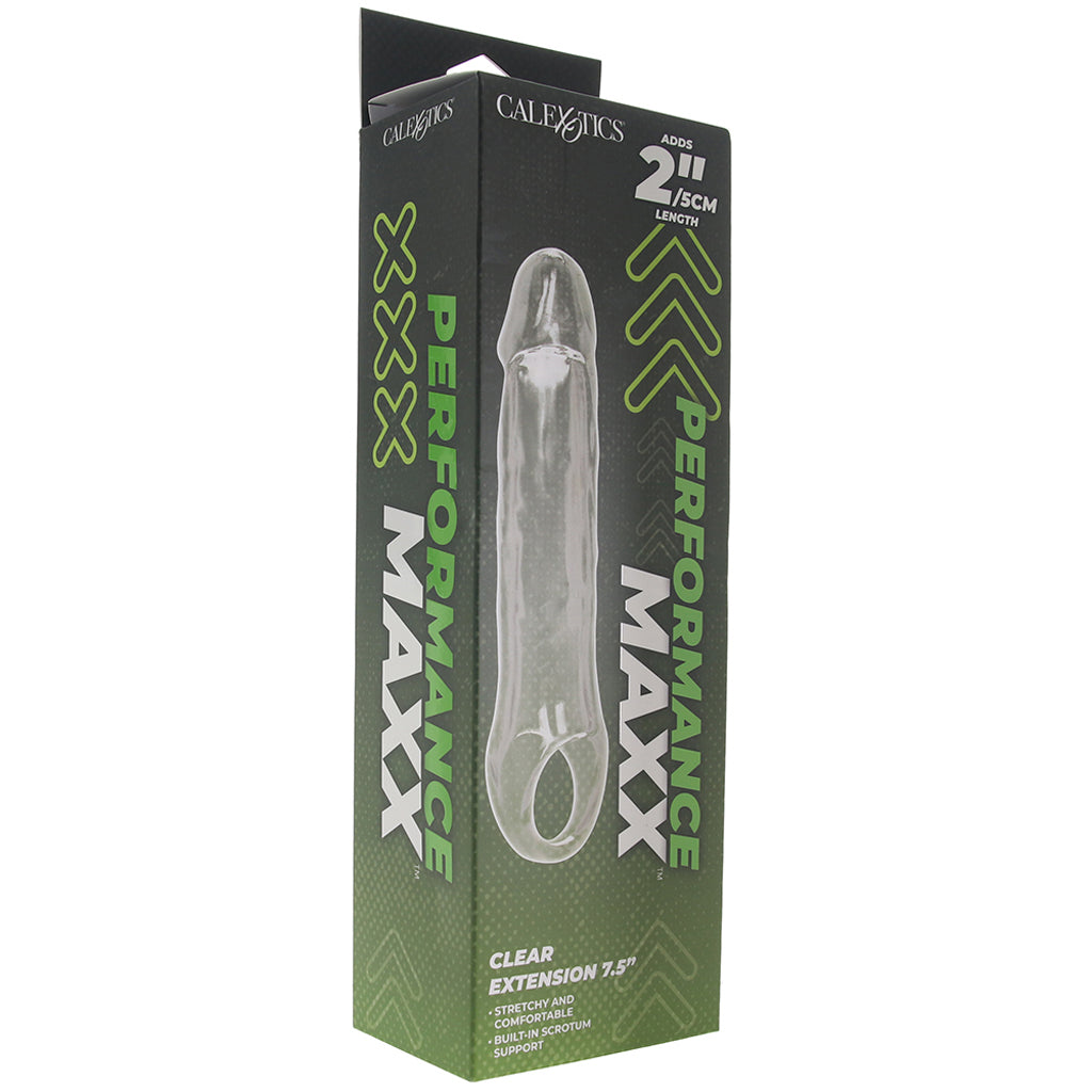 Performance Maxx Clear Extension in 7.5 Inch - Tophatter's Adult Products Male Enhancement > Extenders and Sleeves - Tophatter Daily Deals