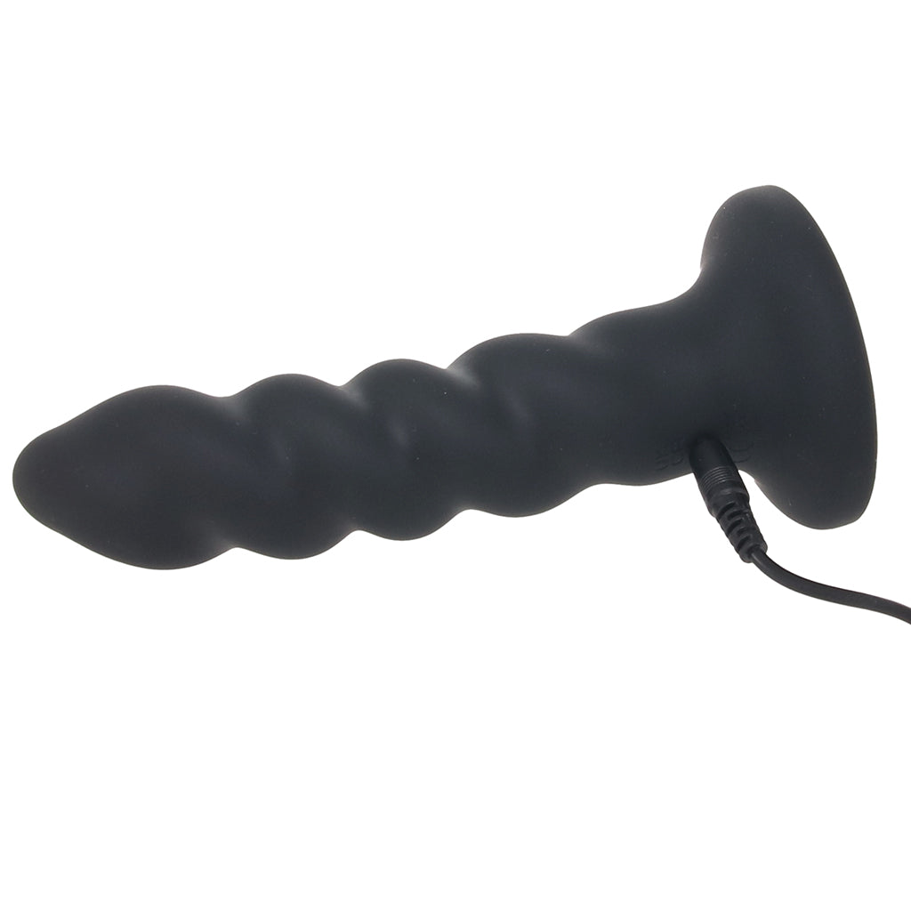 Onyxxx Vibrating Rippled Probe Anal Sex Toys > Anal Vibrators - Tophatter Daily Deals
