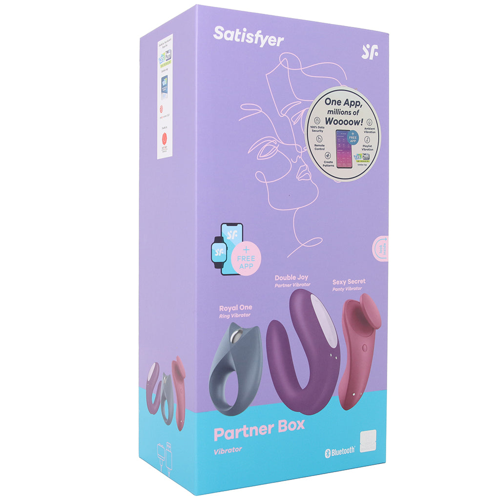 Satisfyer Partner Box Vibrators > Wearable & Panty Vibrators - Tophatter Daily Deals