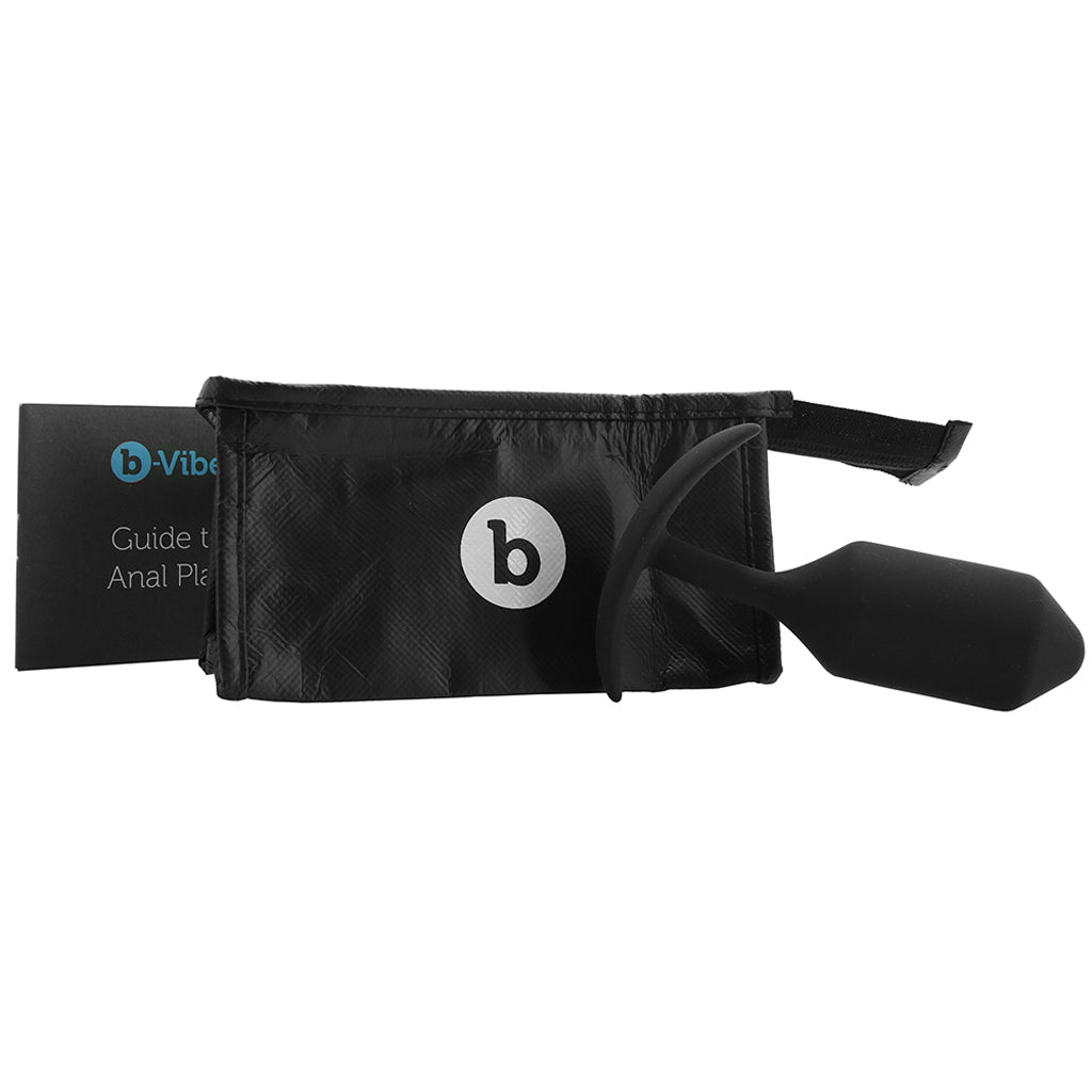 Snug Plug 3 Weighted Silicone Butt Plug Anal Sex Toys > Butt Plugs - Tophatter Daily Deals