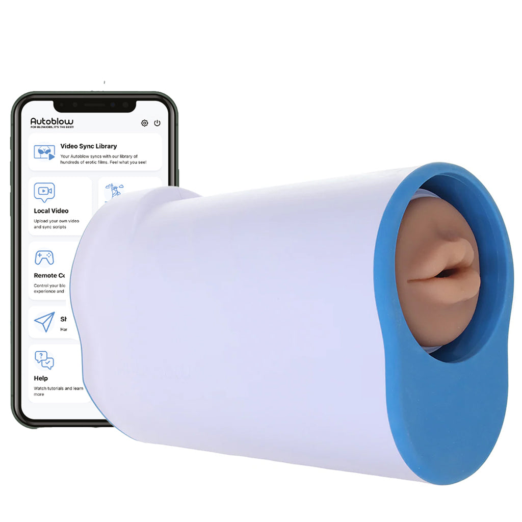 Autoblow AI Ultra Blowjob Machine with Video Sync - Tophatter's Adult Products Male Masturbators > Auto Strokers - Tophatter Daily Deals