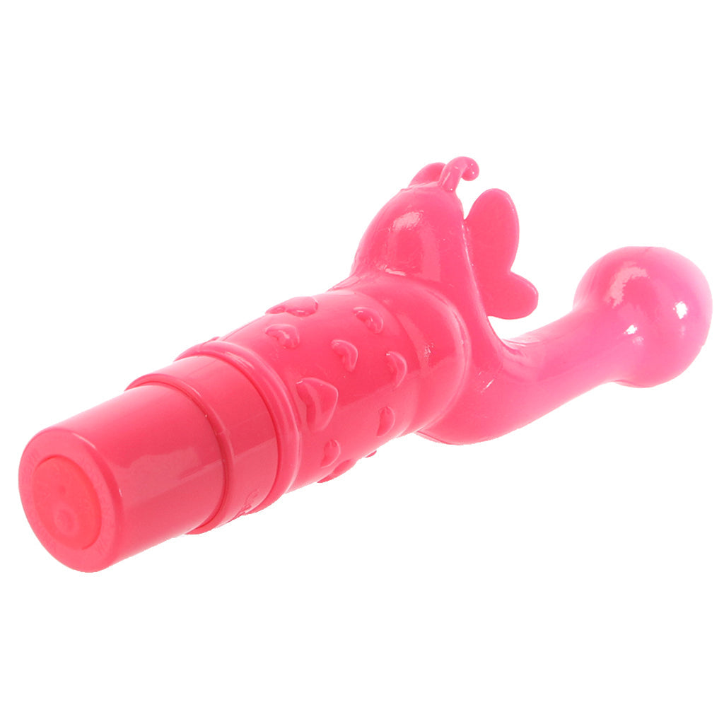 Rechargeable Butterfly Kiss Vibe in Pink Vibrators > G-Spot Vibrators - Tophatter Daily Deals